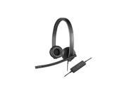 Logitech USB H570e Corded Double Ear Headset 981 000574