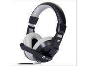 Headphones studio Genuine original Q stereo headset wearing earmuff style with microphone for PC Smartphone galaxy S5 sumsang