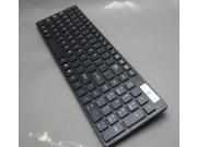 Wireless keyboard utrathin New Set Kit Andrews TV 2.4G Ultra Slim Portable Wireless Keyboard for windows xp 7 8 vista OS