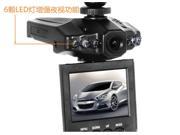 H198 Car 90 degree Camera 6 IR LED Car video recorder night vision Car DVR