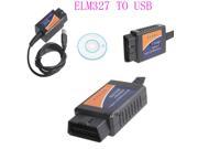 ELM327 USB Interface OBDII OBD2 Diagnostic Auto Car Scanner Scan Tool Cable V1.5 ELM327 OBD2 OBDII CAN BUS Auto Car USB Interface Diagnostic Scanner