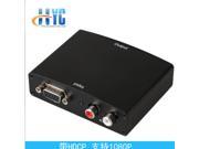 VGA to HD HDMI Converter VGA R L Audio and Video to HDMI 1080P compliant HDCP