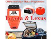Toyota smart key programmer New For Toyota Lexus OBD2 OBD Smart Key Maker Programmer 4D CHIP