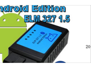 ELM327 Bluetooth OBD2 V1.5 vehicle fuel consumption measurement instrument