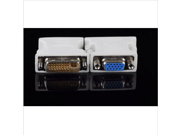 DVI I Male Dual Link 24 5 to VGA Female 15 Pin Video Monitor Adapter Converter