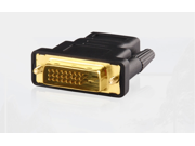 DVI 24 1 Male to HDMI Female Adapter for High Definition HD Images Gold Plated