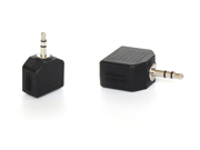 Audio adapter 3.5 to double the 3.5 speaker audio 2in1 adapter