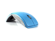 2.4G Wireless Foldable Folding Arc Optical Mouse Mice USB 2.0 Receiver