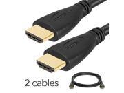 PREMIUM HDMI CABLE 2FT For BLURAY 3D DVD PS3 HDTV XBOX LCD HD TV 1080P