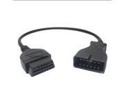 GM 12Pin to OBD1 OBD2 connector GM 12 Pin To OBD1 OBD2 16 Pin Connector Adapter Car Motor Diagnostic Tool Cable