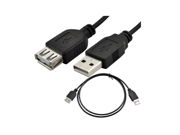 5ft 1.5m USB2.0 male to the female cable AM to AF USB2.0 extension CABLE black