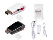 Mini 1080P HDMI to VGA Video Converter Adapter with Audio Cable Active ZY