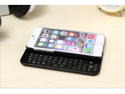 Slide out Wireless Bluetooth Keyboard Protective Hard Back Case Cover with Backlight for 4.7 inch iPhone 6 white black