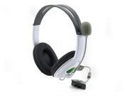 Live Headset Headphone With Microphone for XBOX 360 Slim NEW US Headset Headphone with Mic Compatible with Xbox 360 Wireless Controller
