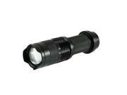 SK68 Mini Cree 7W 300LM Adjustable Focus Zoomable Focusing LED Flashlight Torch Cree Xm l Sk68 T6 LED 18650 Flashlight Torch