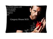 Hugh Laurie Dr. Gregory House Pillowcase