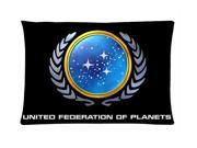 Star Trek United Feoeration of planet Pillowcase