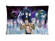 Tv Show Doctor Who Police Box Art Pillowcase