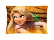 Rapunzel and Pascal Tangled Fans Pillowcase