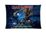 Iron Maiden Style Pillowcase Custom 20x30 Inch Zippered Pillow Case