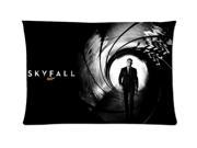 James Bond Skyfall Style Pillowcase Custom 20x30 Inch Zippered Pillow Case
