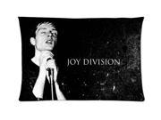 Joy Division Style Pillowcase Custom 20x30 Inch Zippered Pillow Case
