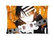 Death The Kid Soul Eater Style Pillowcase Custom 20x30 Inch Zippered Pillow Case