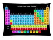 Colorful Periodic Table New Element Confirmed Style Pillowcase Custom 20x30 Inch Zippered Pillow Case