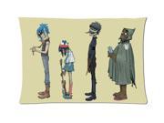 Gorillaz Noodle Murdoch Russell Thec Band Style Pillowcase Custom 20x30 Inch Zippered Pillow Case