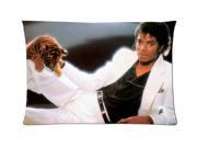Michael Jackson 01 Style Pillowcase Custom 20x30 Inch Zippered Pillow Case