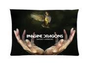 Imagine Dragons Smoke and Mirrors Style Pillowcase Custom 20x30 Inch Zippered Pillow Case
