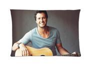 Luke Bryan 06 Style Pillowcase Custom 20x30 Inch Zippered Pillow Case