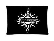 Godsmack Logo Style Pillowcase Custom 20x30 Inch Zippered Pillow Case