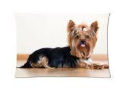 Donts of grooming a yorkshire terrier Style Pillowcase Custom 20x30 Inch Zippered Pillow Case