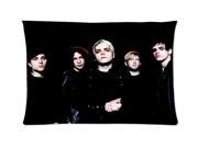 My Chemical Romance Band Black Style Pillowcase Custom 20x30 Inch Zippered Pillow Case