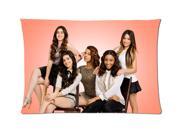 Fifth Harmony Members Style Pillowcase Custom 20x30 Inch Zippered Pillow Case