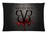 black veil brides 06 Style Pillowcase Custom 20x30 Inch Zippered Pillow Case