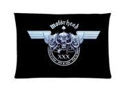 Music Band Motorhead Style Pillowcase Custom 20x30 Inch Zippered Pillow Case