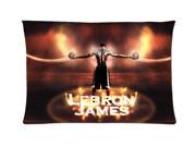 Lebron James 01 Style Pillowcase Custom 20x30 Inch Zippered Pillow Case
