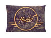 We Are Harlot Style Pillowcase Custom 20x30 Inch Zippered Pillow Case