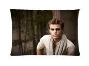 The Vampire Diaries Paul Wesley Style Pillowcase Custom 20x30 Inch Zippered Pillow Case