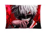 Tokyo Ghoul Style Pillowcase Custom 20x30 Inch Zippered Pillow Case