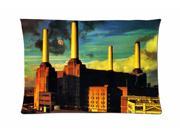 Smoke Pink Floyd Style Pillowcase Custom 20x30 Inch Zippered Pillow Case