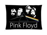 Popular Band Pink Floyd Style Pillowcase Custom 20x30 Inch Zippered Pillow Case