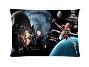 Space Universe Death Star Spaceship Style Pillowcase Custom 20x30 Inch Zippered Pillow Case