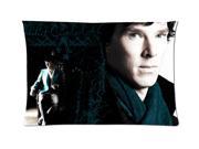 Sherlock Benedict Cumberbatch Style Pillowcase Custom 20x30 Inch Zippered Pillow Case