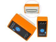 iKKEGOL Mini ELM327 Bluetooth ODB2 II Car Auto Diagnostic Scanner Tool with Power Switch Torque Android Orange
