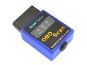iKKEGOL ELM327 V1.5 ODB2 ODB II Wireless Bluetooth Car Auto Airbag Diagnostic Scan Tool Blue