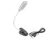iKKEGOL Flexible USB Clip On 28 LED Reading Study Light Lamp Adjustable for Keyboard Reading Notebook Laptop