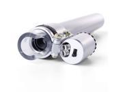 iKKEGOL 100X Jewelry Gem Handheld Pocket LED Light Microscope Loupe Magnifier Pen Zoom